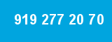 919 277 20 70 919 277 20 70